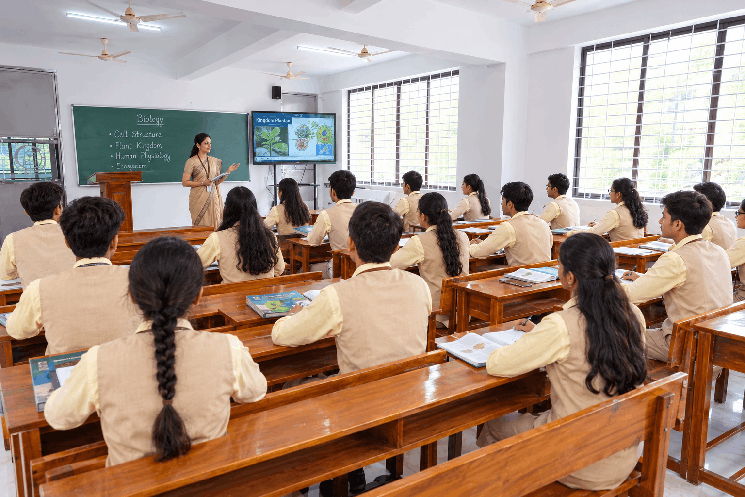 Smart Classroom at Navajnasudha Pre-University College